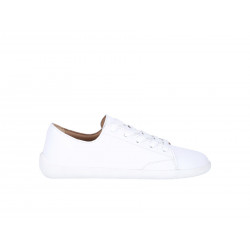 Chaussures cuir Barefoot Be Lenka Basket prime Blanche 2.0
