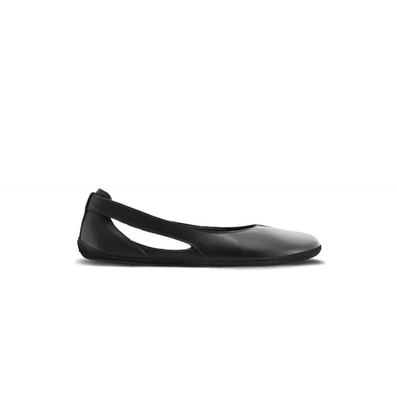 Chaussures cuir Barefoot Be Lenka Ballet Flats - Bellissima 2.0 - All Black  pour homme et femme